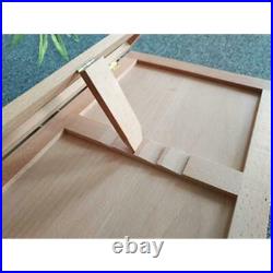 Art Supply Adjustable Artist Wooden Tabletop Sketch Box Easel 3-Drawer Board USA