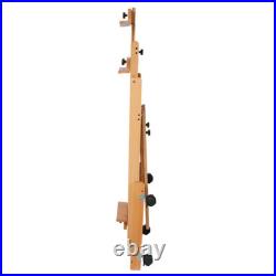 Art Supply Adjustable H-Frame Multi-Purpose Studio Artist Sketch Wooden Easel