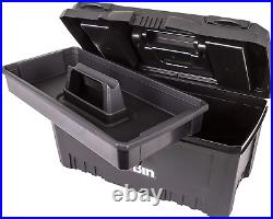 Artbin 6918AB Twin Top 17 Inch Supply Box, Portable Art & Craft Supply Organizer