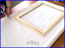 Artist Blank Stretched & Acrylic Primed Box Framed 100% Cotton Art Canvas