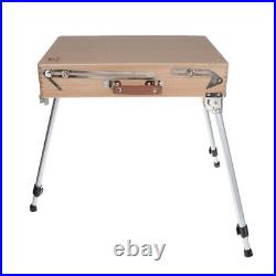 Artist Easel Box Art Drawing Painting Wooden Table Sketching Box with Legs