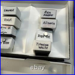 Artist Handmade Watercolors In Heavy Palette By Whiskey Painters, New, See Color