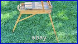 Artist-Owned Jullian Paris French Box Easel Signed Ellie Weakley Estate France