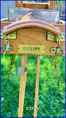Artist-Owned Jullian Paris French Box Easel Signed Ellie Weakley Estate France