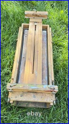 Artist-Owned Jullian Paris French Box Easel Signed Ellie Weakley Estate France