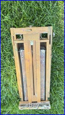 Artist-Owned Jullian Paris French Box Easel Signed Ellie Weakley Estate France