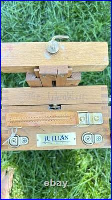 Artist-Owned Jullian Paris French Box Easel Signed Ellie Weakley Estate France