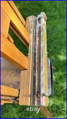 Artist-Owned Jullian Paris French Box Easel Signed Ellie Weakley Estate France