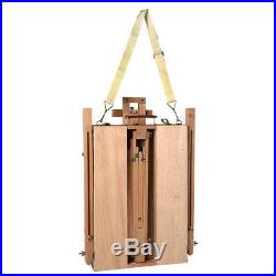 Artist Painter Tripod Portable Folding Durable French Easel Wooden Sketch Box