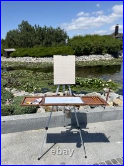 Artist Plein Air Easel, Pochade Box, Sketch Wooden Easel Box From Shrubmart