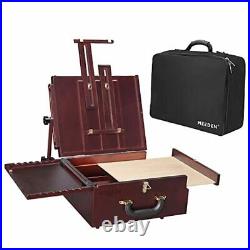 Artist Pochade Box, Portable French Easel, Sketch Easel Box with Storage, Plein
