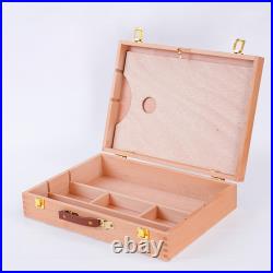 Artist Supply Tool Box Case Portable Large Capacity Art Supplies Organizer