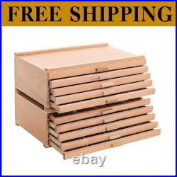 Artist Tool Supply Box 10-Drawer Storage Case