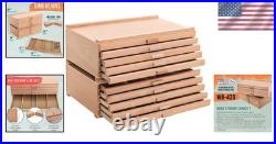 Artist Tool Supply Box 10-Drawer Storage Case= Artist Tool Supply Box 10-Drawer Storage Case=