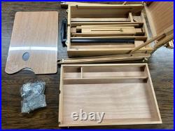 Artist's Loft French Easel withPalette Holder & Adjustable Storage Tray (Open Box)