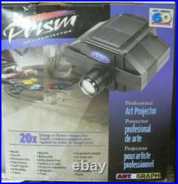 Artograph Super Prism Image Art Projector With Lens Gently Used In Original Box