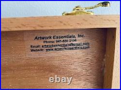 Artwork Essentials EASYL Classic-1 Pochade Box Easel 12x16 withSteel Side Tray