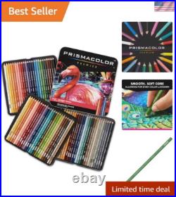 Assorted Premier Colored Pencils in Tin Case Perfect for Sketching & Shading