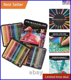 Assorted Soft Core Colored Pencils Set 72 Rich, Blendable Colors for Artists