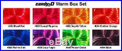 Auto-Air Colors 4oz. Candy2o Box Set Warm. Airbrushing custom paints by Createx