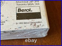 BEROL Canadiana Colored 60 Pencils SEALED New Old Stock 1993 made in USA