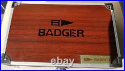 Badger Airbrush Model 155-9 Anthem Suction Feed Kit In Wood Grain Style Box