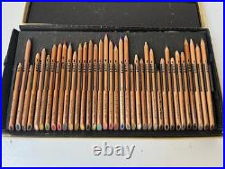 Berol x71 Karisma Colour Pencil Different Length Original 2 Tier Box England