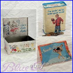 Blue Q Tins Collectible! All Retired! Unique Gift! Ships Free in US