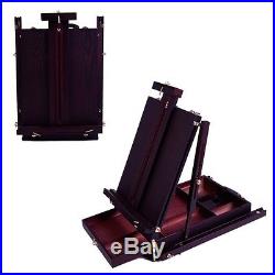 Box Easel Artist Sketch Portable Wooden Folding Tripod Painters Table Paint New