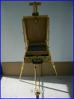 Brand New Rare Plein Air High Quality Artist French Box Easel F/Size Nice Gift