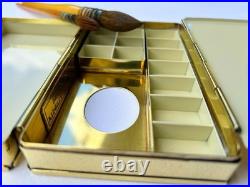Brass Travel Paint Box
