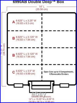 Bulk Art Supply Organizers 3-Pack, Lightweight Cases