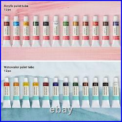 COLOUR BLOCK 152 pc Wooden Easel Mixed Media Art Supplies Artist Painting a