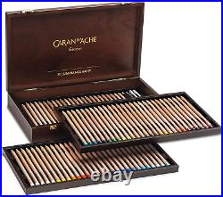 CREATIVE ART MATERIALS Luminance Colored Pencil Sets Set of 80 Wood Box 6901.4