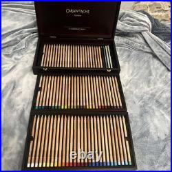 CREATIVE ART MATERIALS Luminance Colored Pencil Sets Set of 80 Wood Box 6901.4