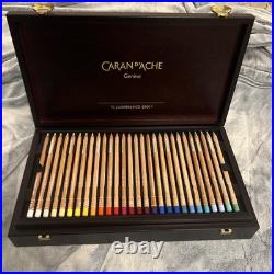 CREATIVE ART MATERIALS Luminance Colored Pencil Sets Set of 80 Wood Box 6901.4
