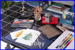 CREATIVE ART MATERIALS Luminance Colored Pencil Sets Set of 80 Wood Box 6901.4