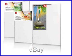 Canvas Artist Stretched Acrylic Primed Box Framed Cotton Art Craft Blank Chunky