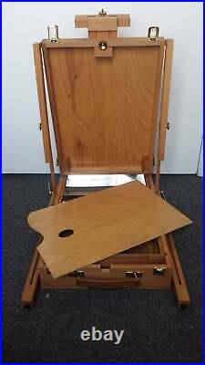 Cappelletto classic big French Box sketch easel with wooden palette. M/ in Itaty
