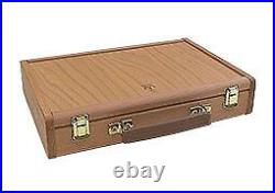 Capri Deluxe Wood Sketch Box Oil Stained 5 Pack