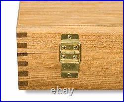 Capri Deluxe Wood Sketch Box Oil Stained 5 Pack