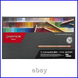 Caran D'Ache Luma Colored Pencil Paper Box 76 Colors Set Cda 6901-776 69