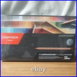 Caran D' Ache Luminance 6901 Set 76 + 2 FULL BLENDER BRAND NEW SEALED