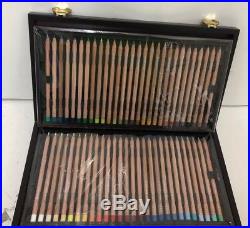 Caran D'Ache Luminance Colour Pencils Artist 76 Wooden Gift Box Tray Set 6901