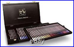 Caran D'ache Pastel Pencils 84 Colour Wooden Box