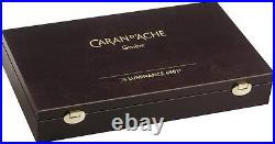 Caran d'Ache 6901.476 Caran d'Ache Luminance Wooden Box, Set/76