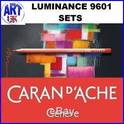 Caran d'Ache LUMINANCE 6901 GIFT SET artists permanent lightfast coloured pencil