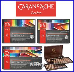Caran d'Ache Luminance 6901 Colour Pencils Artists Quality Worlds Best Colors