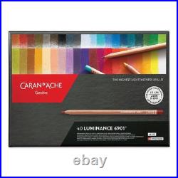 Caran d'Ache Luminance Colored Pencils Set of 20, Assorted Colors