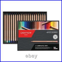 Caran d'Ache Luminance Colored Pencils Set of 20, Assorted Colors